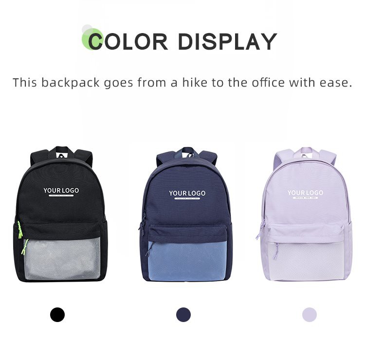 plain backpacks for school
