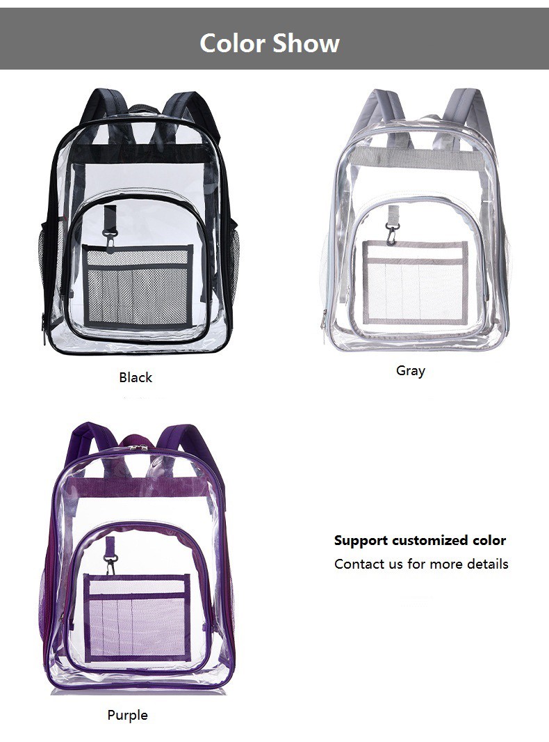 clear plastic backpack clear plastic backpack