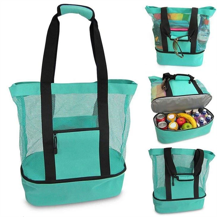 Shoulder Tote Bag With Zipper